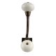 Cream Round Antique Iron Hooks